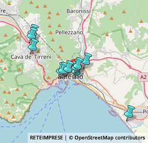 Mappa Via Capone Ar., 84125 Salerno SA, Italia (3.00545)