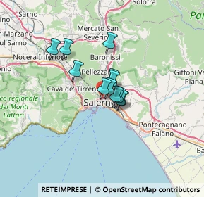 Mappa Via Capone Ar., 84125 Salerno SA, Italia (4.0025)