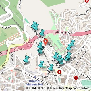 Mappa Via Capone Ar., 84125 Salerno SA, Italia (0.2745)