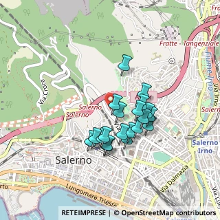 Mappa Via Capone Ar., 84125 Salerno SA, Italia (0.381)