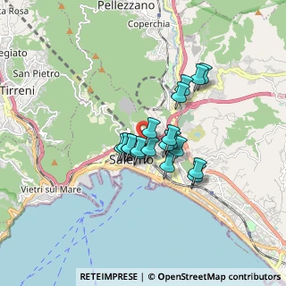 Mappa Via Capone Ar., 84125 Salerno SA, Italia (1.23474)