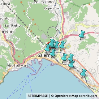 Mappa Via Capone Ar., 84125 Salerno SA, Italia (1.54273)