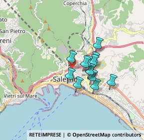 Mappa Via Capone Ar., 84125 Salerno SA, Italia (1.19692)