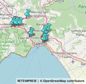 Mappa 84126 Salerno SA, Italia (7.19692)