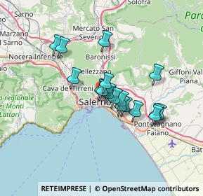 Mappa 84126 Salerno SA, Italia (5.60882)