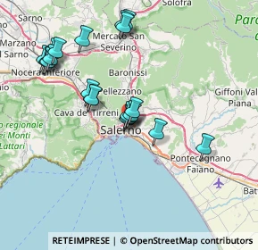 Mappa Via Michele Iannicelli, 84126 Salerno SA, Italia (7.861)
