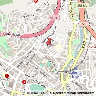 Mappa Via Michele Iannicelli, 9/A, 84126 Salerno, Salerno (Campania)