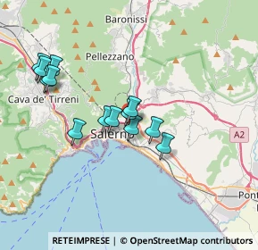 Mappa 84126 Salerno SA, Italia (3.40154)