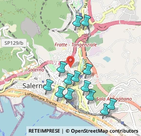 Mappa 84126 Salerno SA, Italia (1.03077)