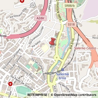 Mappa via Costanzella Calenda, 12, 84124 Salerno, Salerno (Campania)