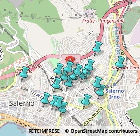 Mappa Via de Falco Gaetano, 84126 Salerno SA, Italia (0.4605)