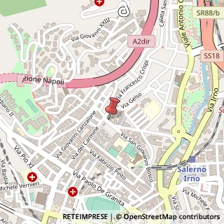 Mappa Piazza Pasquale Naddeo, 1/A, 84126 Salerno, Salerno (Campania)