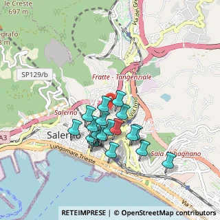 Mappa Piazza Pasquale Naddeo, 84126 Salerno SA, Italia (0.8125)