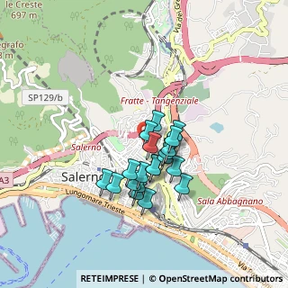Mappa Piazza Pasquale Naddeo, 84126 Salerno SA, Italia (0.685)