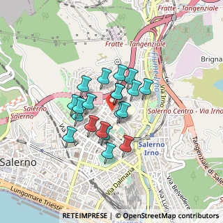 Mappa Piazza Pasquale Naddeo, 84126 Salerno SA, Italia (0.3195)