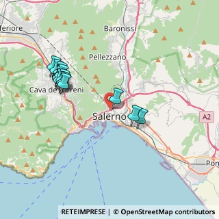 Mappa Via del Risorgimento, 84125 Salerno SA, Italia (4.27625)