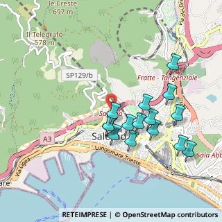 Mappa Via del Risorgimento, 84125 Salerno SA, Italia (0.96533)