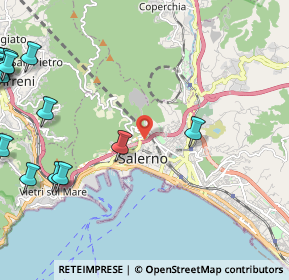 Mappa Via del Risorgimento, 84125 Salerno SA, Italia (3.9605)