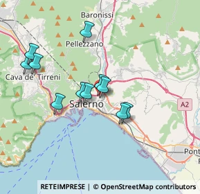 Mappa Piazzetta Tullio Fasano, 84126 Salerno SA, Italia (3.94083)
