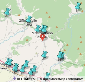 Mappa 84096 Montecorvino Rovella SA, Italia (5.9255)