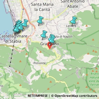 Mappa Via S.S., 80054 Gragnano NA, Italia (2.74429)