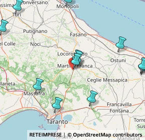 Mappa 83 a zona f, 74015 Martina Franca TA, Italia (23.075)