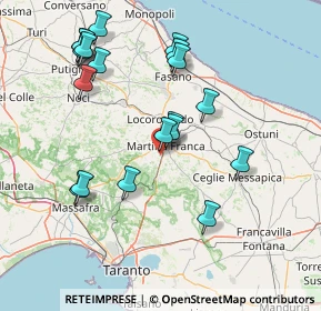 Mappa 83 a zona f, 74015 Martina Franca TA, Italia (17.15053)