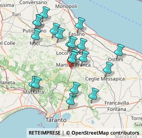 Mappa 83 a zona f, 74015 Martina Franca TA, Italia (15.432)