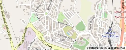 Mappa Matera