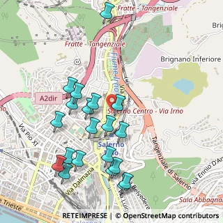 Mappa Piazza Montpellier, 84135 Salerno SA, Italia (0.5795)