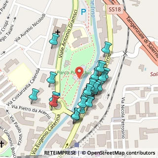 Mappa Piazza Montpellier, 84135 Salerno SA, Italia (0.11724)