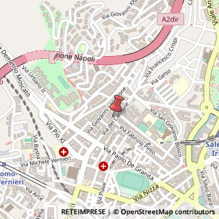 Mappa Via del Carmine, 107, 84126 Salerno, Salerno (Campania)