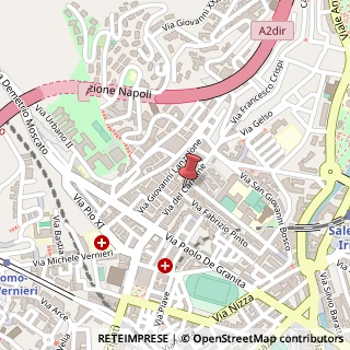 Mappa Via del Carmine, 74, 84124 Salerno, Salerno (Campania)