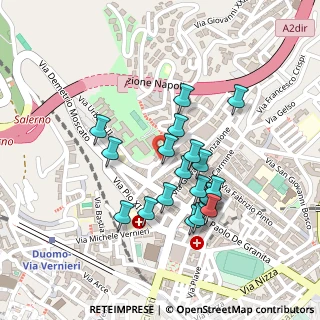 Mappa Via Domenico Guadalupo, 84126 Salerno SA, Italia (0.214)