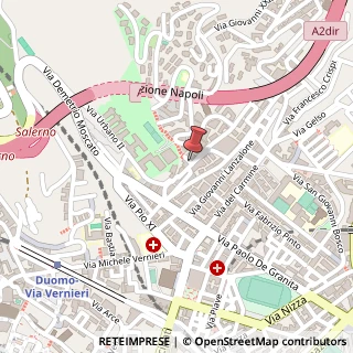 Mappa Via Domenico Guadalupo, 29, 84100 Salerno, Salerno (Campania)
