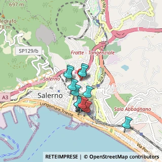 Mappa Via Galdo Francesco, 84125 Salerno SA, Italia (0.72786)