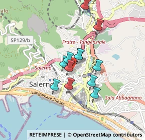Mappa Via Galdo Francesco, 84125 Salerno SA, Italia (0.68333)