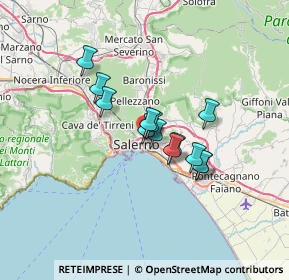 Mappa Via Galdo Francesco, 84125 Salerno SA, Italia (4.82615)