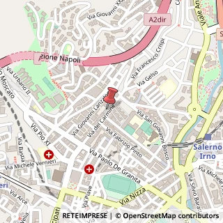 Mappa Via del Carmine, 139, 84126 Salerno SA, Italia, 84126 Salerno, Salerno (Campania)