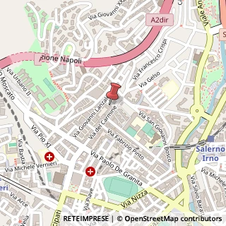 Mappa Via del Carmine, 151, 84125 Salerno, Salerno (Campania)
