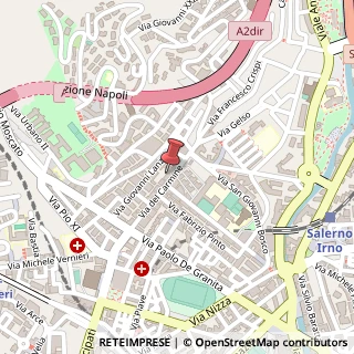 Mappa Via del Carmine, 135, 84100 Salerno, Salerno (Campania)