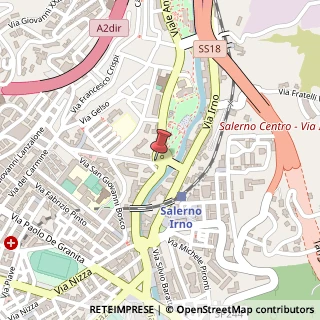 Mappa Via Caterina Eugenio, 41, 84124 Salerno, Salerno (Campania)
