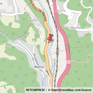 Mappa Via de Marinis, 42, 84019 Vietri sul Mare, Salerno (Campania)