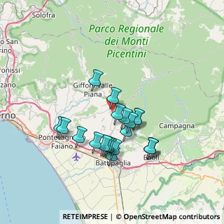 Mappa SP164, 84096 Montecorvino Rovella SA, Italia (6.7985)