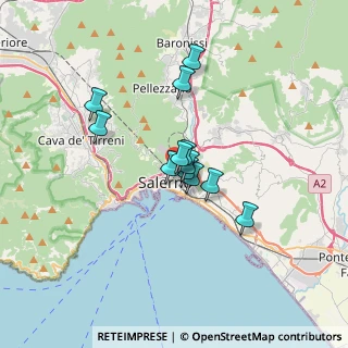 Mappa Via Liberatore Matteo, 84125 Salerno SA, Italia (2.49167)