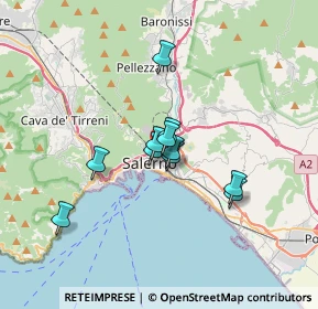 Mappa Via Liberatore Matteo, 84125 Salerno SA, Italia (2.54)