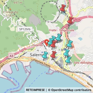 Mappa Via Liberatore Matteo, 84125 Salerno SA, Italia (0.84333)