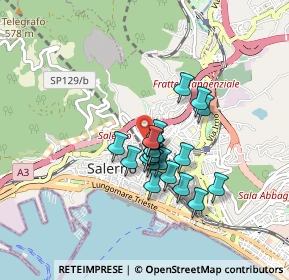 Mappa Via Liberatore Matteo, 84125 Salerno SA, Italia (0.6625)