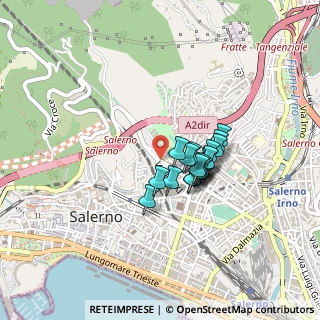 Mappa Via Lorenzo Cavaliero, 84125 Salerno SA, Italia (0.311)