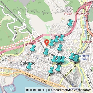 Mappa Via Lorenzo Cavaliero, 84125 Salerno SA, Italia (0.5625)